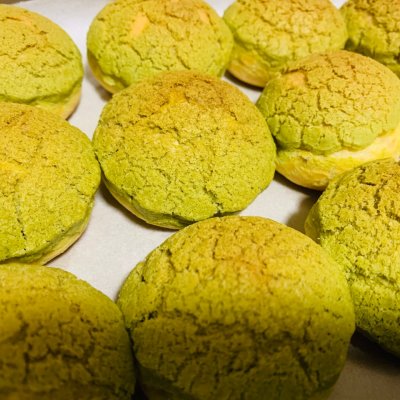 抹茶泡芙怎么做？簡單又不會塌，一口爆漿的酥皮大泡芙